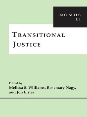 cover image of Transitional Justice
